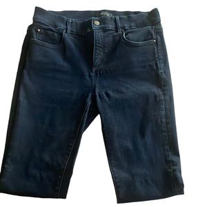 Ann Taylor The Skinny Jeans Dark Denim Blue Sz 4 T Tall Pants 5 Pockets